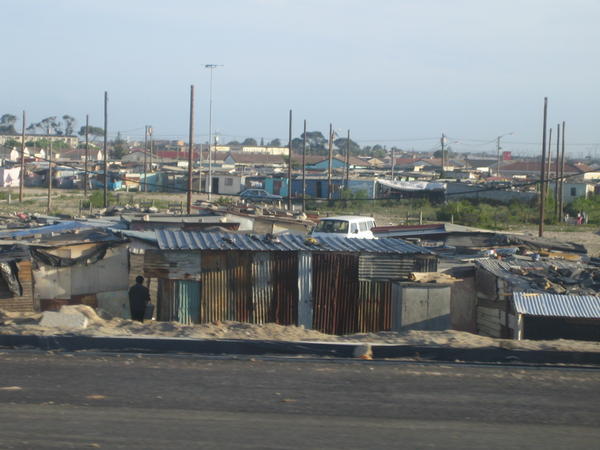 township on edge of cape town