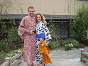 At the onsen japan
