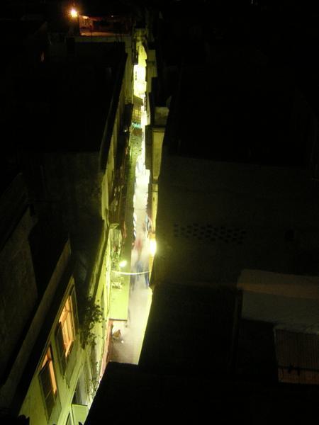 Tangier at night