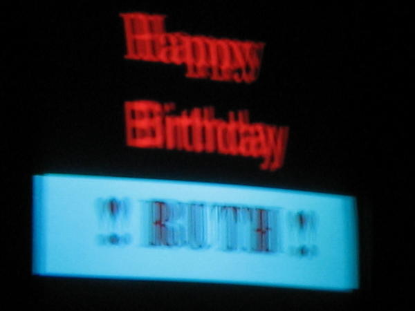 Ruth har bursdag!!