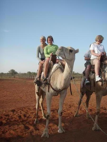 kamel riding!
