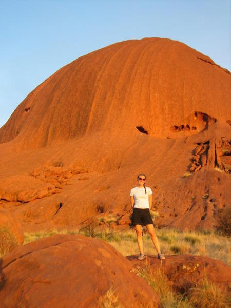soloppgang ved Ayers Rock