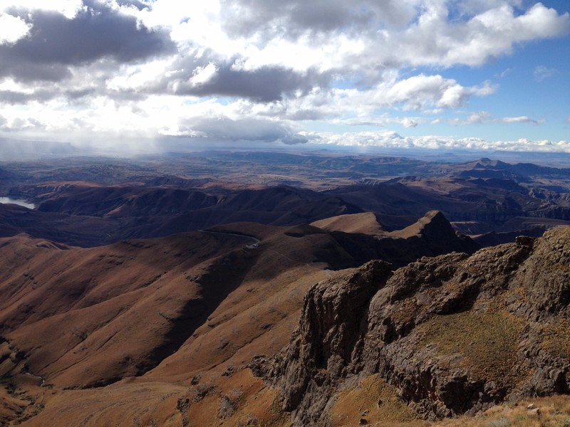 Uitzicht in Drakensberg