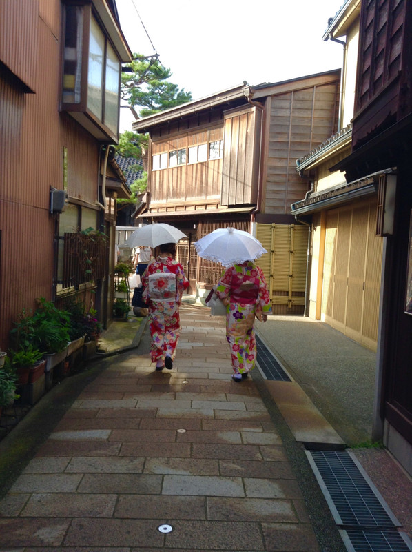 Les petites rues des geishas