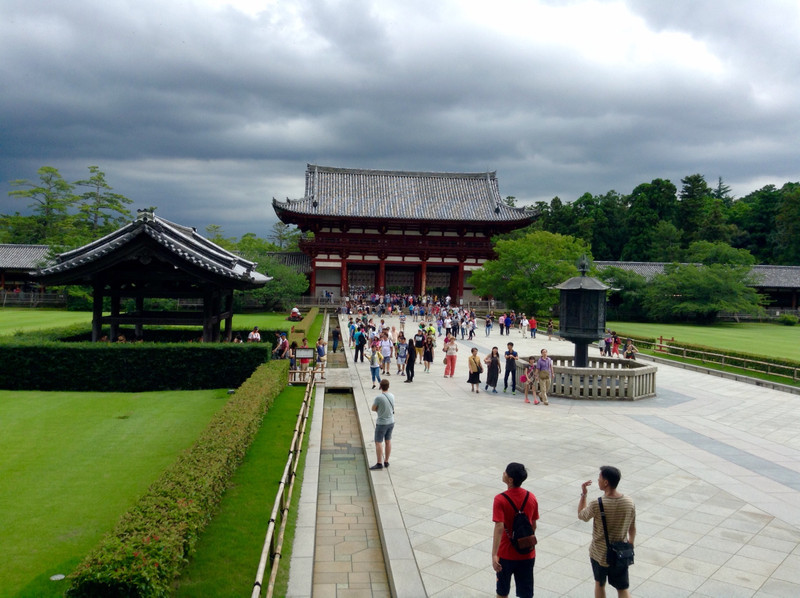 L'imposant temple Tōdai-ji