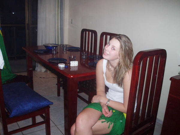Ida i leiligheten i Cabo Frio