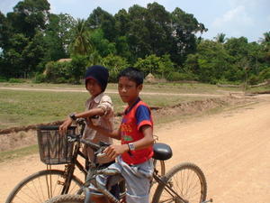 Cambodian villagers