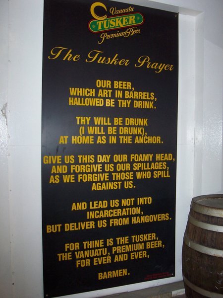 The Tusker Prayer