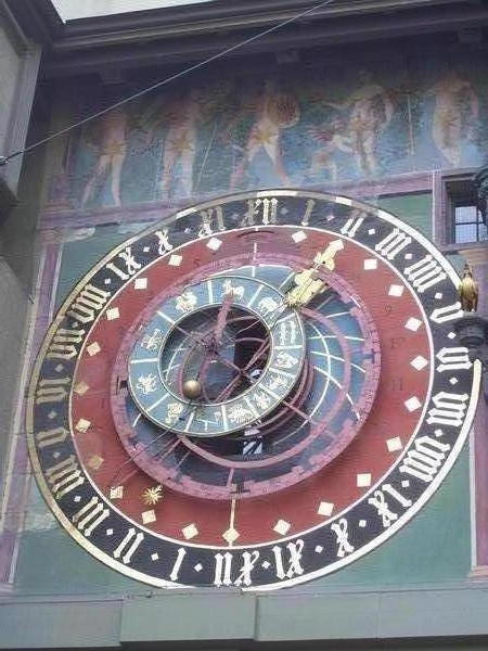 The famous clock in Bern Switzerland