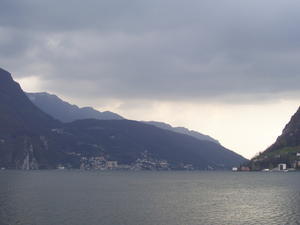 not a very nice day in Lugano