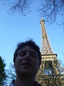 Me at the effiel tower