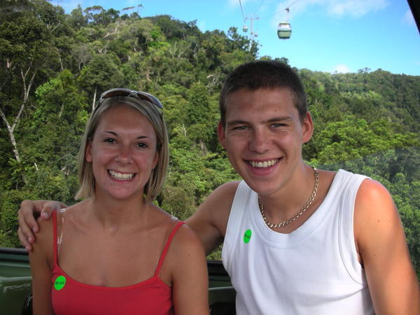 Us on the Skyrail....