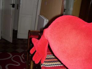 ikea heart pillows have made it to sardinia