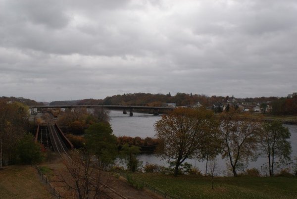 The Penobscot from the Bangor side of the river