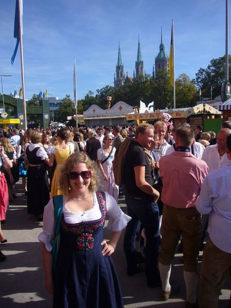 The Dirnd´l at the Opening Day of Oktoberfest