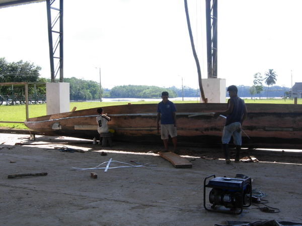 Boat Under Construction