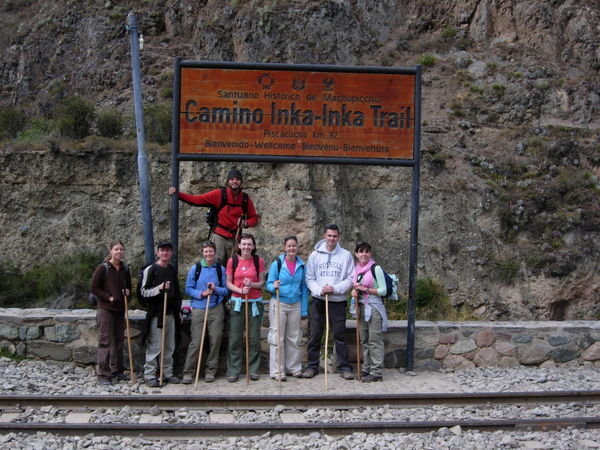 Start of the Inca Trail