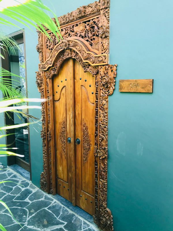 Door Leading to the Day Spa