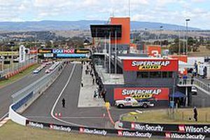Mount Panorama Pit Straight and Pit Lane