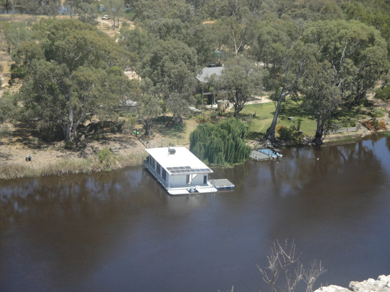 Houseboat on the Murray River