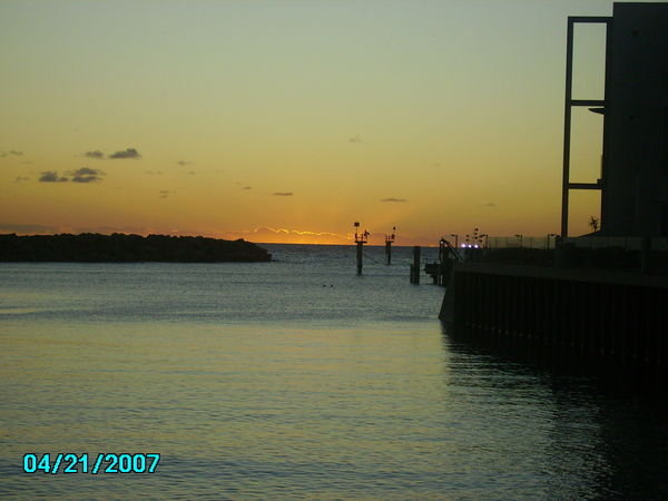 Sunset in Adelaide