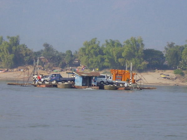 ferry cross the lake