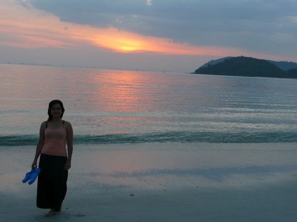 sunset in Langkawi