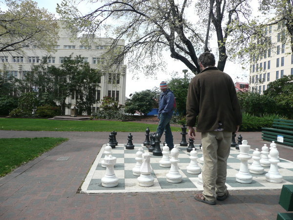 another game of street chess