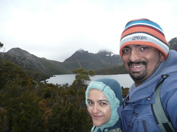 us at cradle mountain