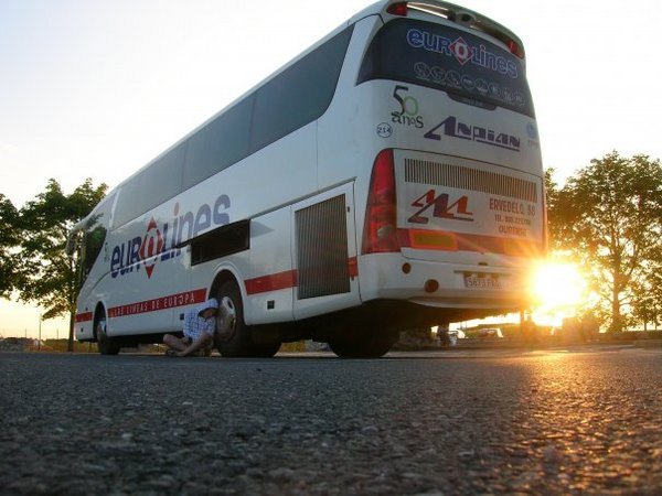 Our eurolines bus