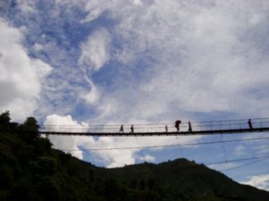 Bridge over the Trishuli