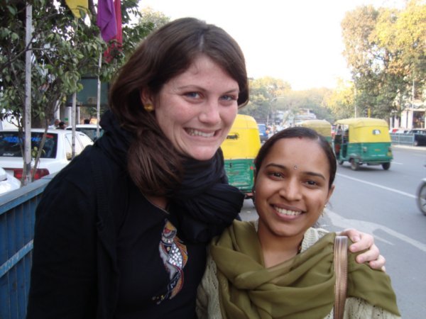 Rajani and I in Delhi