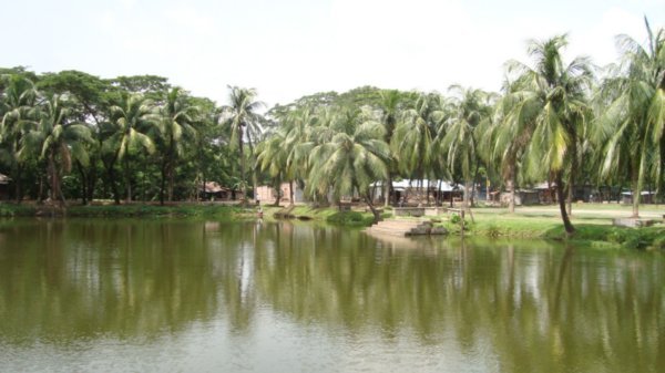 The orphanage's pond