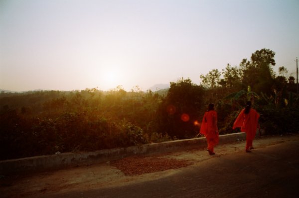 Rangamati--Girls in red