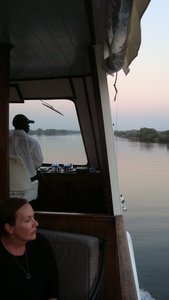 Sunset cruize on the Zambezi