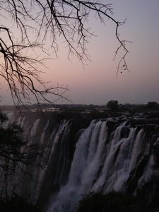Victoria Falls at Dusk