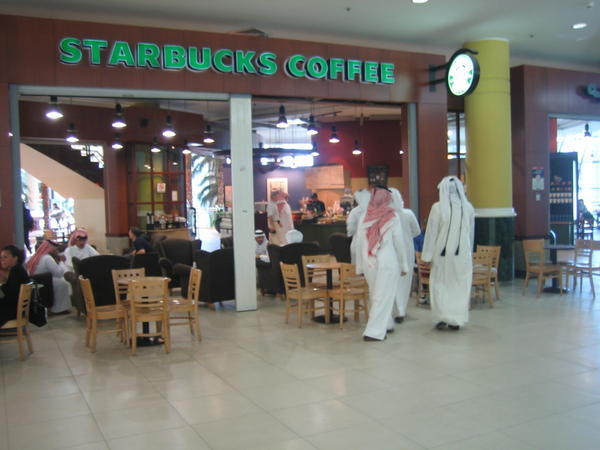 Starbucks con arabes