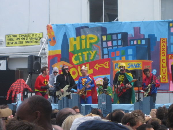 Musicos de Hip Hop en el Notting Hill Carnival