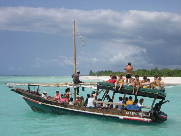 ...explorando la isla de Zanzibar