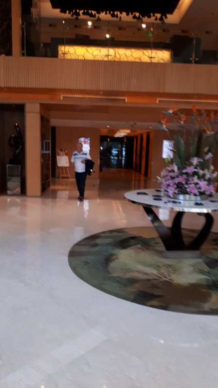 lobby of the marriot