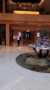 lobby of the marriot