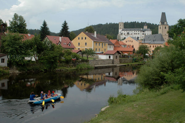 Rozenberk on the Vltava river