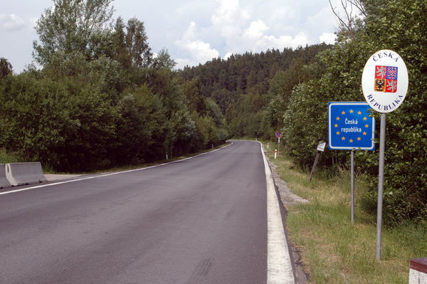 entering Czech republic