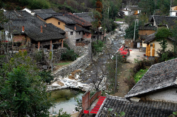 Typical mountain village