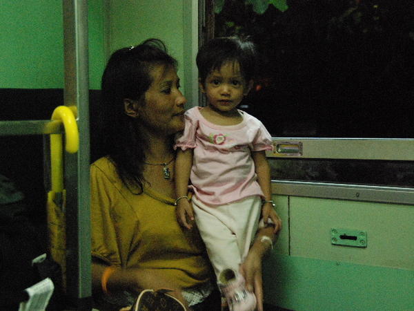 Woman & Child on The Train