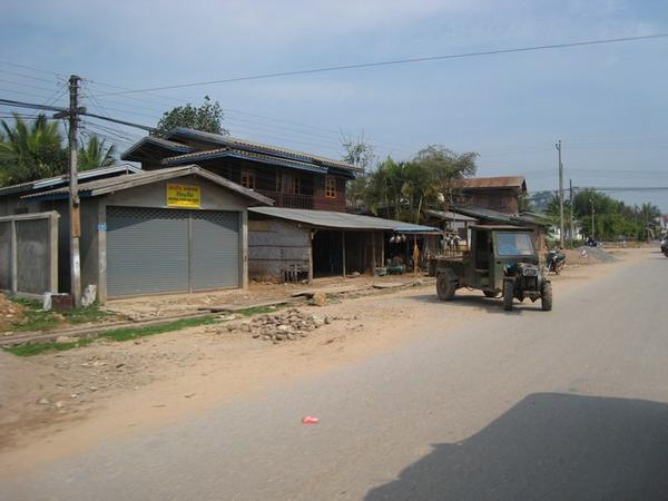 A Street Scene - Luang Nam Tha