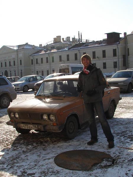 LADA! Yes they still drive them! 