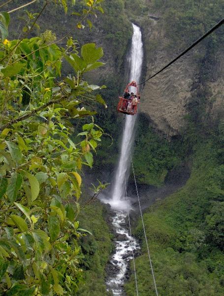 Cable Car Waterfall