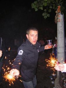 Peter and Sparklers 