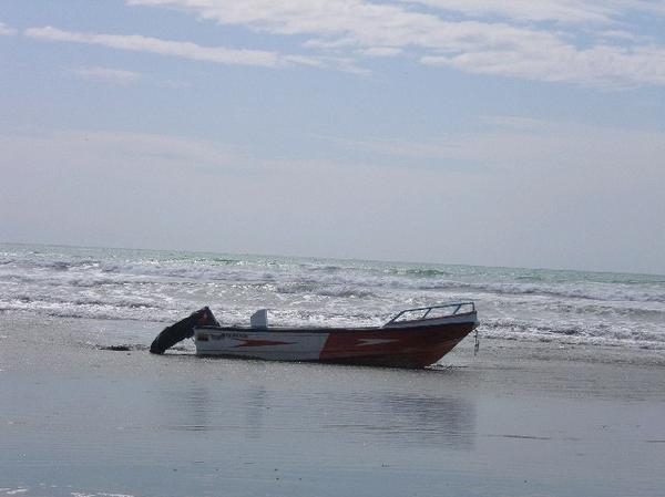 Boat on the Beach 
